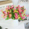 Cute Artificial Daisy Decorative Silk Flower 28 Heads Simulation Flower Hotal