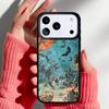 Винтажный чехол на Хэллоуин для iPhone 17 Air 16e 15 14 13 Pro Max Задняя крышка для 12 11 Pro Coque