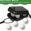 Durable EVA Hard-shell Golf Rangefinder Case, Compatible with Multiple Models, Stylish Black Design,perfect for Golf Enthusiasts
