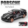 1/24 Porsche 911 Turbo S Sport Car Model Collectible Diecast & Toys Vehicles for Children Boys Car Toys Mini Car Model