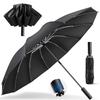 Folding Umbrella Reverse Folding 12 Ribs Folding Automatic Strong UV For Both Sunny and Rainy UV Rainy Season Typhoon Storage Pouch Included [2024 &