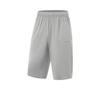 Fitness Series Simple Solid Color Seven-Point Pants Casual Shorts Men Shorts Geological-Gray AKQV005-1