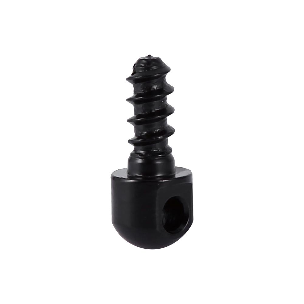 2pcs Sling Swivel Screws Studs Base With White Spacers Fits For Most Shotgun Hunting