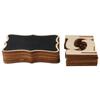 10pcs Wooden Mini Chalkboard Signs Creative Small Chalk Board Wedding Place Cards  Party Supplies