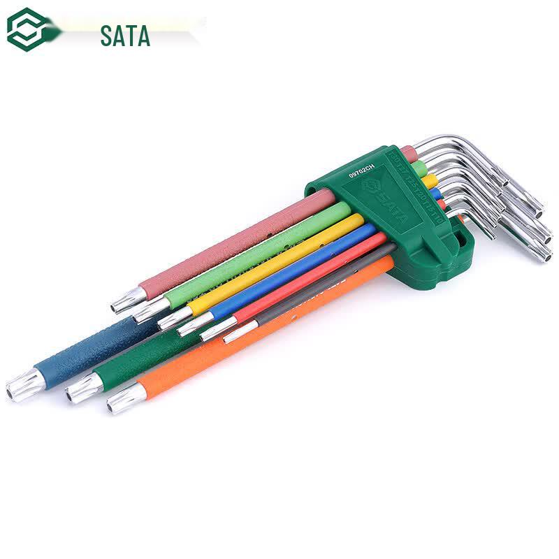 SATA Серия Rainbow 9-предметный Экстра-длинный набор Torx-ключей