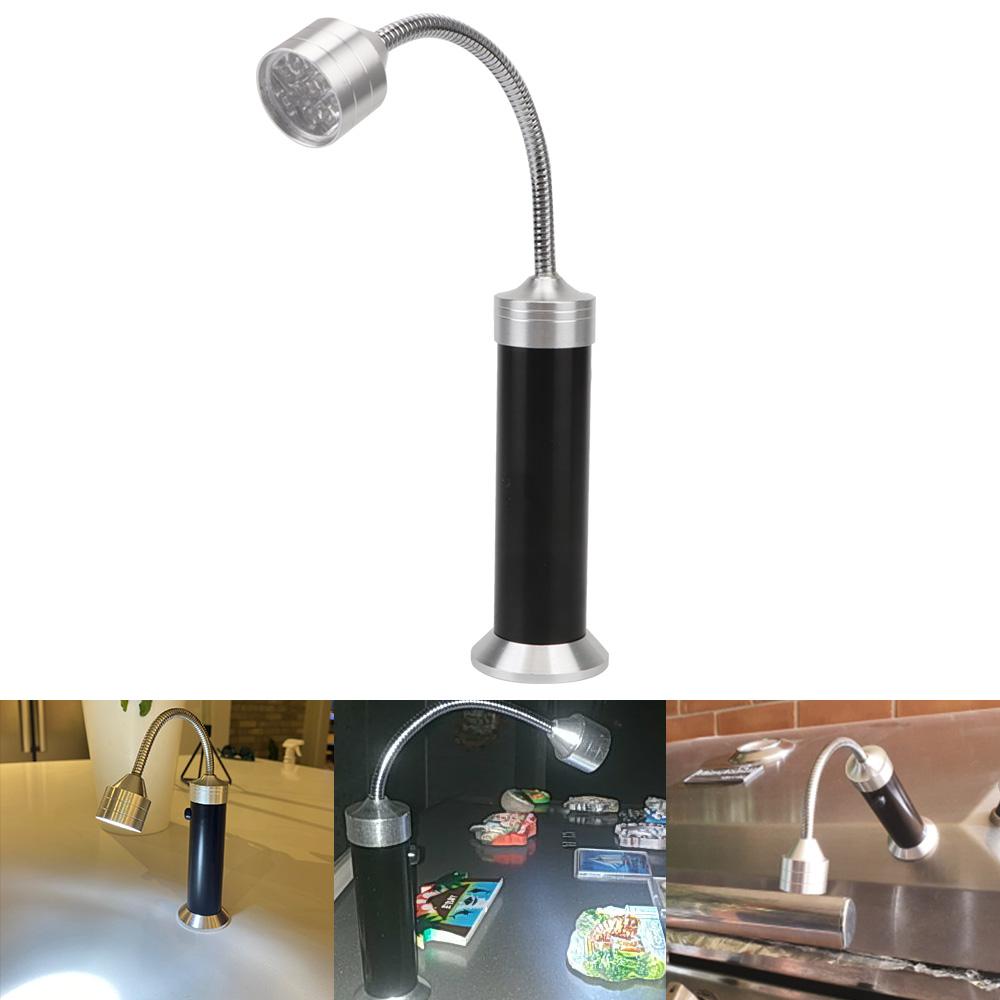 BBQ Grill Light Soft Tube Lighting Lamp  Adjustable Super-Bright 9 LED Flashlight Magnetic Base Outdoor lighting