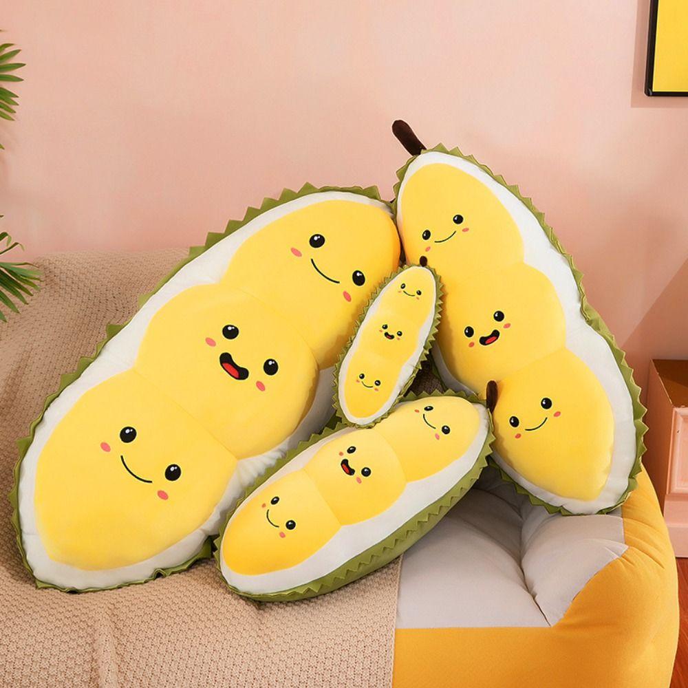 Fluffy Fruit Durian Plush Pillow Collection Durian Plush Toy Kids Birthday Christmas