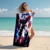1pc Transformers2 Beach Towel, Comfortable and Thick, and Swimming/Bath/Picnic/Camping Towel, Suitable for Seaside Beaches