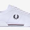 Fred Perry Унисекс белые кожаные кроссовки B722