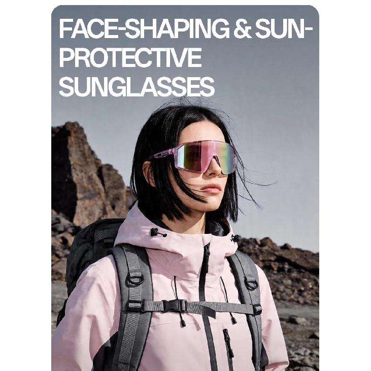 SCVCN Photochromic Climbing Glasses Outdoor UV400 Goggles Men Sports Sunglasses Women Hiking Eyewear Bicycle Cycling Windproof