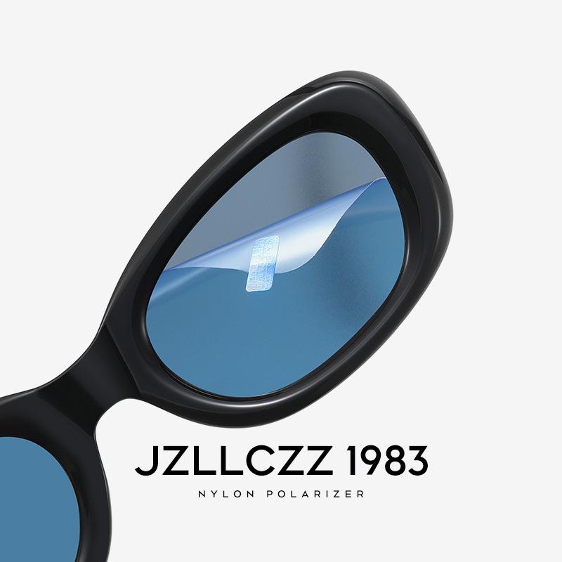 New nylon polarized sunglasses for women, high-end, face-slimming, UV protection, sun protection, high-definition protective eyewear