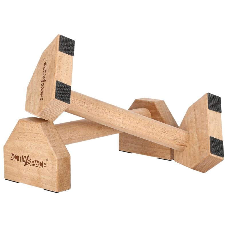 Wooden Parallette Handles For Pushups, Long