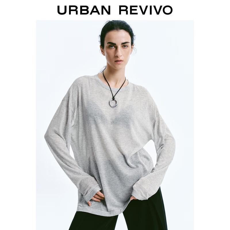 UR 2025 Women's Casual Long Sleeve Knit Top