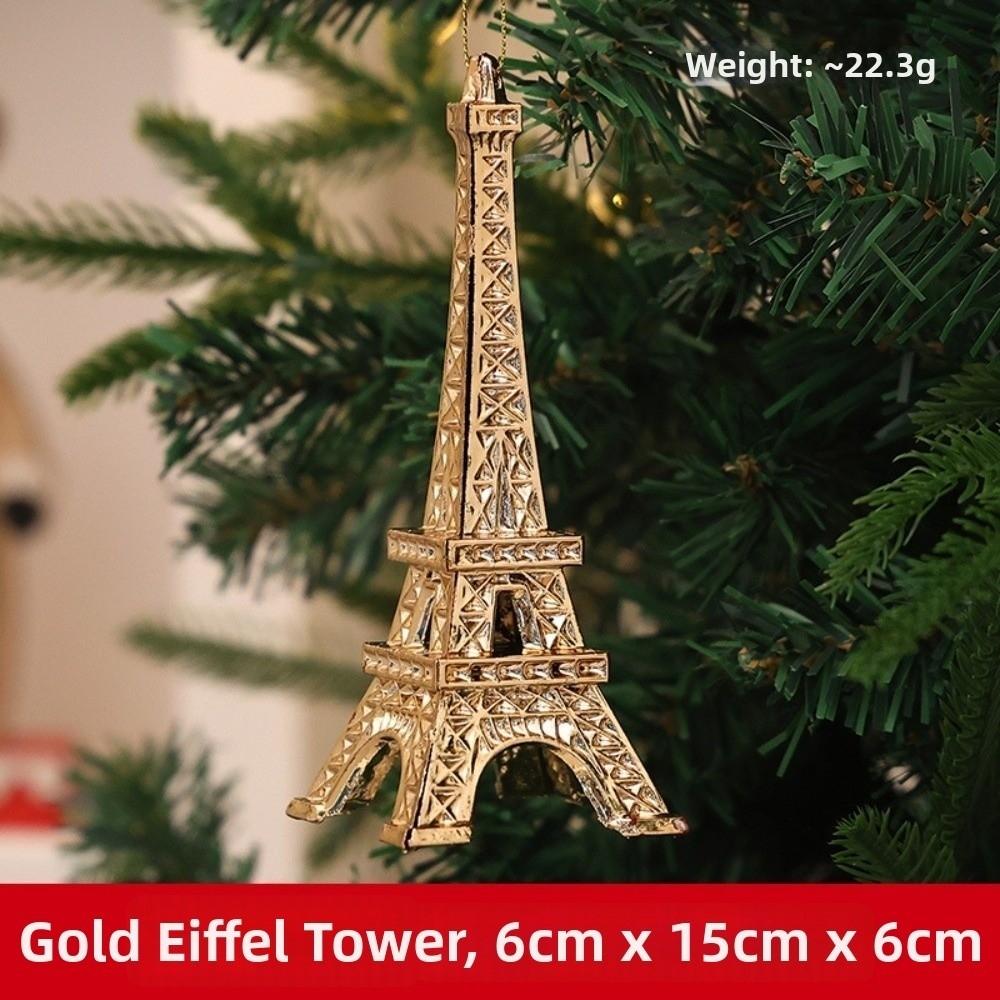 Plastic Christmas Tree Pendant Electroplated Hanging Ornaments New Xmas Tree Ornament Home Decor