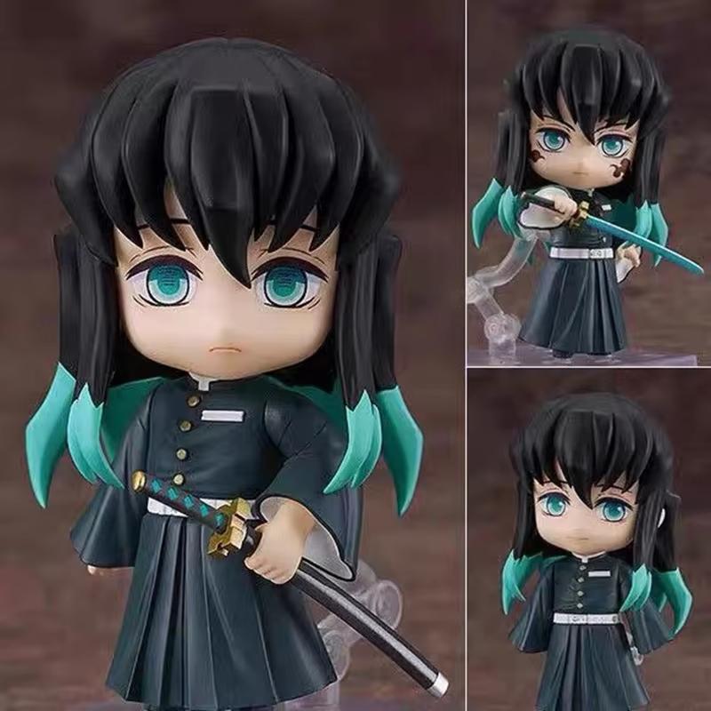 2217 Kanroji Mitsuri 2218 Tokitou Muichirou Movable Figures Set Cute Anime Collectible Dolls Surprise Gift