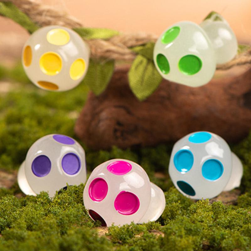 Светящиеся грибные украшения, многофункциональное украшение, сказочный сад, очаровательное, основное, изящное, трендовое, мини-украшение в виде светящегося гриба