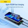 PISEN 48W Двухпортовое Быстрое Автомобильное Зарядное Устройство - A+C для Планшетов и Универсальная Совместимость.