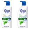 Head & Shoulders Шампунь против перхоти Освежающий прохладный (2 x 750 г)