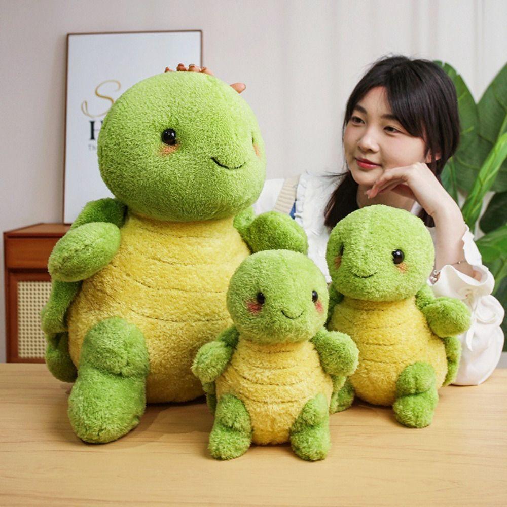 Stuffed Simulated Tortoise Plush Toy Fluffy Animal Sea Turtle Pillow Kids Birthday Christmas