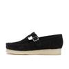 ClarkS W S Wallabee T-образный ремешок. 26175666 Черный Sde