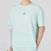 Jordan Pure Color Logo Crew Neck Pullover Short Sleeve T-Shirt Men Tops Mint-Green DH8922-379