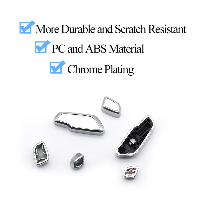 Front Seat Adjustment Headrest Switch Button Cover For Benz A B C E ML GL GLE GLK CLS W204 W212 W207 W166 X204 W218 W172 W246