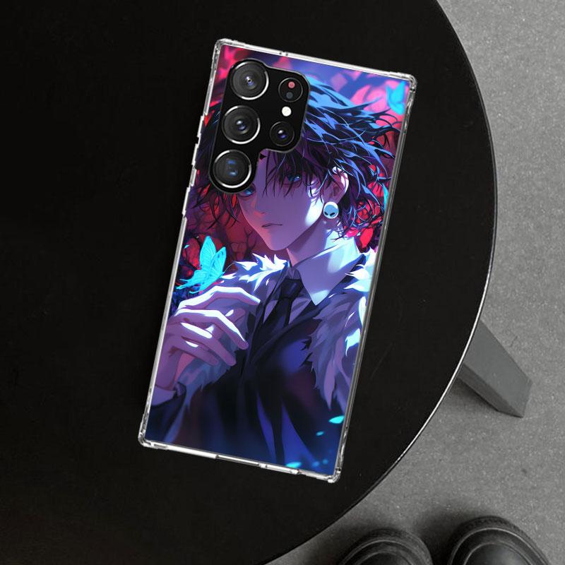 Чехол для телефона Huner X-Hunters Chrollo Shizuku для Samsung Galaxy S26 S25 Edge S24 S23 Ultra S22 Plus S21 FE S20 + Арт Кастоми