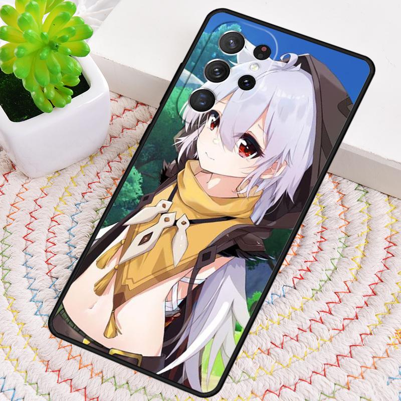 Genshin Impact Блейд манга Силиконовый Чехол для Телефона Для Samsung Galaxy note 10 pro S26 S25 S24 S23 S22 S21 Plus S25Ultra Capa Чехол