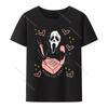 Horror Movie Printed T-shirts Fashion Harajuku Style High Street Short Sleeve Summer Unisex's Pure Cotton Top Casual Unisex's Clothing