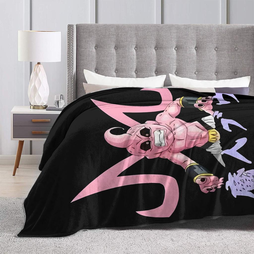 DBZ Маджин Буу Аниме Шерстяное Одеяло Модное Плед для Дивана Постельного Белья Гостиной 200x150см Покрывало,