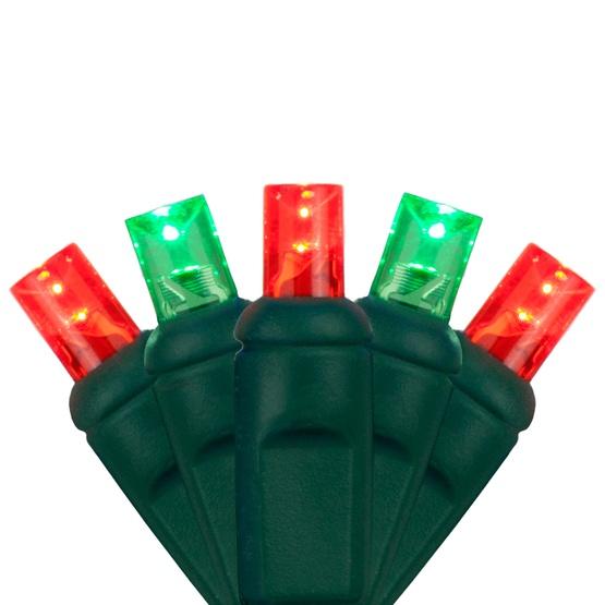 Commercial Grade Coaxial Christmas Light Strands Mini 5mm LED String Lights for Outdoor Holiday Xmas Tree Decoration