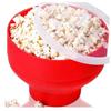 Bucket Home Kitchen Foldable Microwave Popcorn Maker Popcorn Popper Maker Silicone Popcorn Bowl
