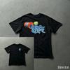 Tshirt  Unisexches Courtes En Coton Imprim British Street Hip Hop Couple  Unisexches Courtes Pour Hommes Et Femmes
