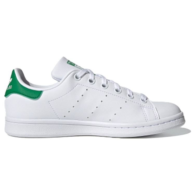 adidas Stan Smith Primegreen Big Kid White Green Детские кроссовки Cloud-White FX7519
