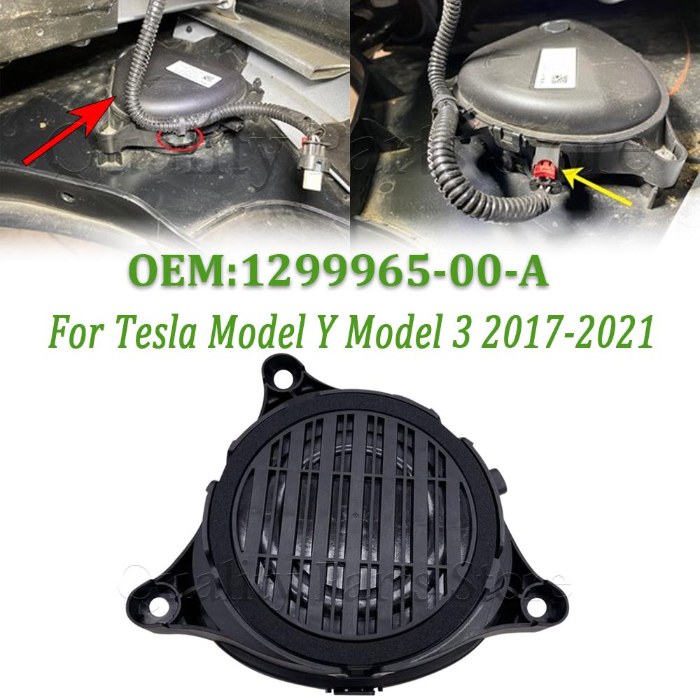 1299965-00-A 1PC New Car Pedestrian Warning Speaker Fits For Tesla Model Y Model 3 2017 2018 2019 2020 2021