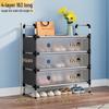 Space-Saving Multi-Layer Dustproof Shoe Rack for Dorm Rooms