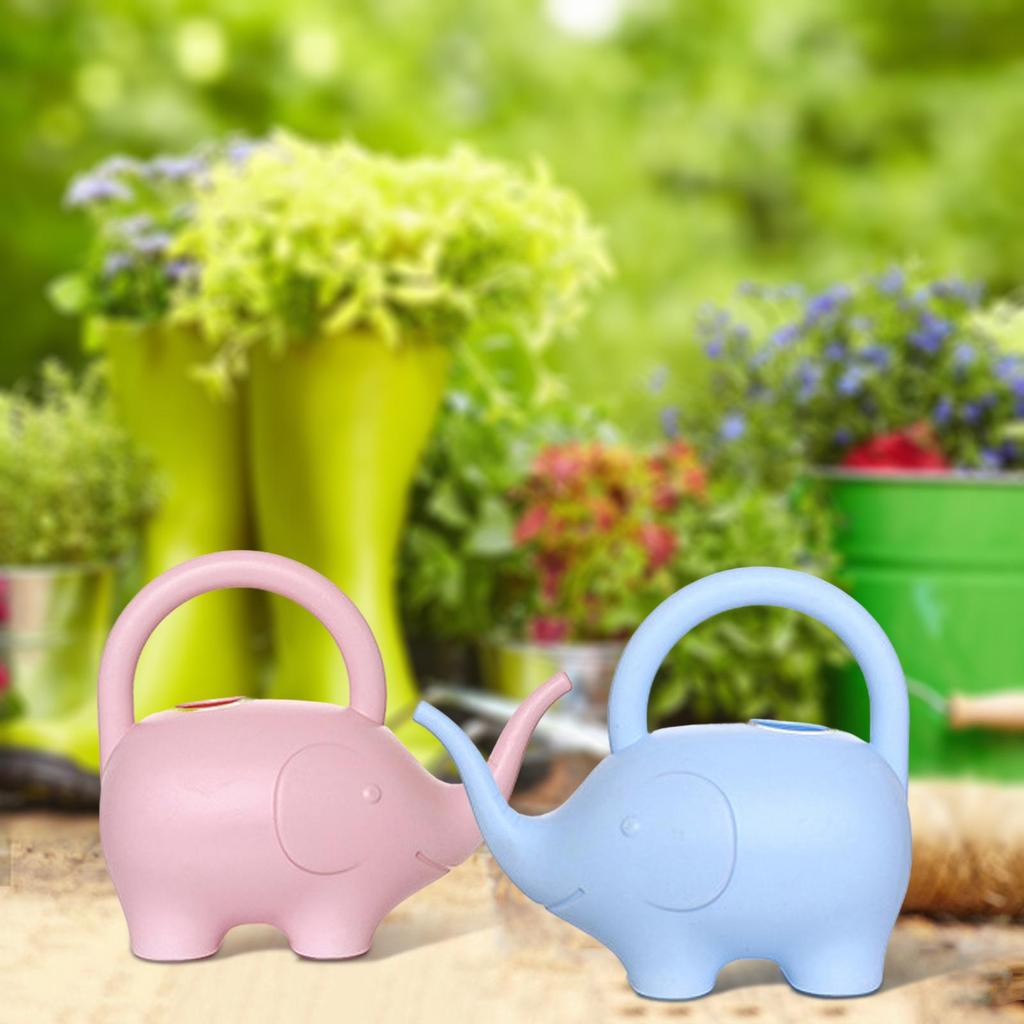 Garden Water Can Elephant Watering Can Portable Handle Comfortable Grip Animal