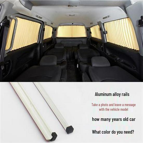 Солнцезащитные шторки для Ford Edge – Направляющая из алюминиевого сплава, Автомобильные шторки для затенения