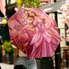 Barbie Print Umbrella Automatic Opening/ Closing - Portable Foldable Design - Daily Use for Travel/Outdoor - Gift for Birthday