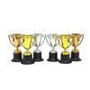 Plastic Material Mini Trophy Set Gold Color Children's Trophy Awards  Kindergarten Rewards