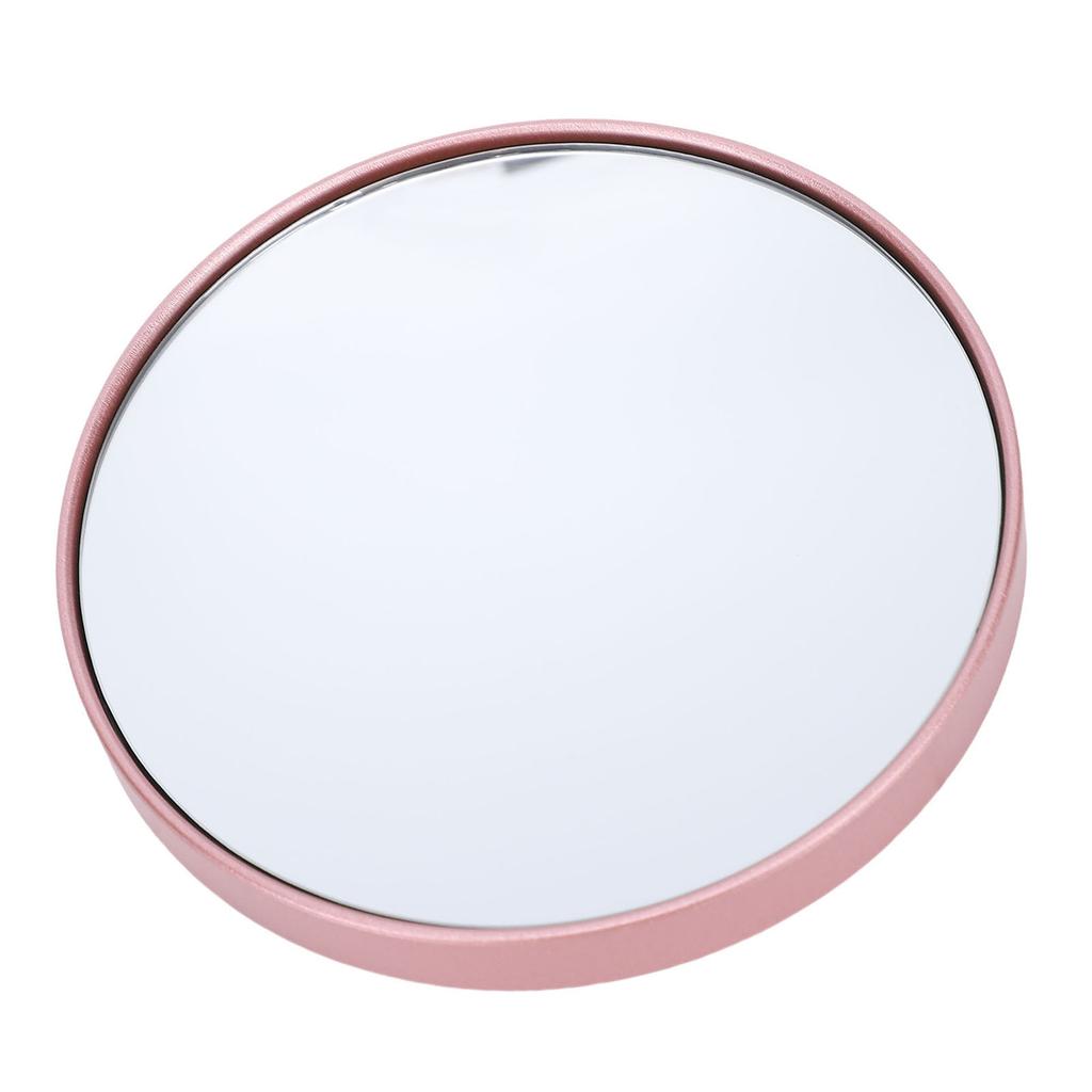 30x Magnifying Vanity Mirror Non Slip Waterproofing Suction Cup 8.8cm Magnified Makeup Mirror for Home Travel