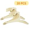 5/10 Pcs Creative Baby Clothes Hanger Rack Baby Mini Wooden Hanger Home Girls Princess Room Nursery Decor for Kids Present