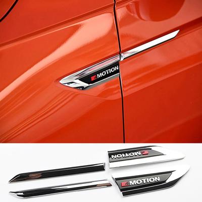 Автомобильное боковое крыло Fender 4Motion, логотип, эмблема, 3D наклейка на отделку для Tiguan MK2 4x4 4 MOTION, оригинальные аксессуары