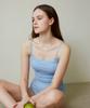 Habeumong Накидка на талию для бикини Небесно-голубая