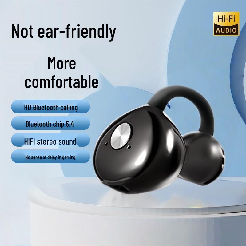 Bluetooth-наушники Z11 с клипсой: Надежная посадка, Долговечный аккумулятор, Универсальны для обоих ушей, Стереозвук HIFI