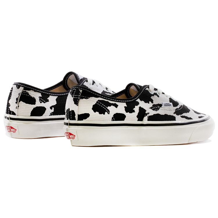 Vans Authentic 44 Dx Canvas Comfortable Versatile Low Top Skate Shoes Unisex Sneaker Black White VN0A54F29GP