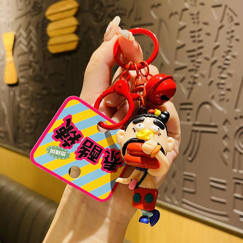 Keychain Cartoon Sweet Durable Pvc Zinc Alloy Perfect Backpacks For