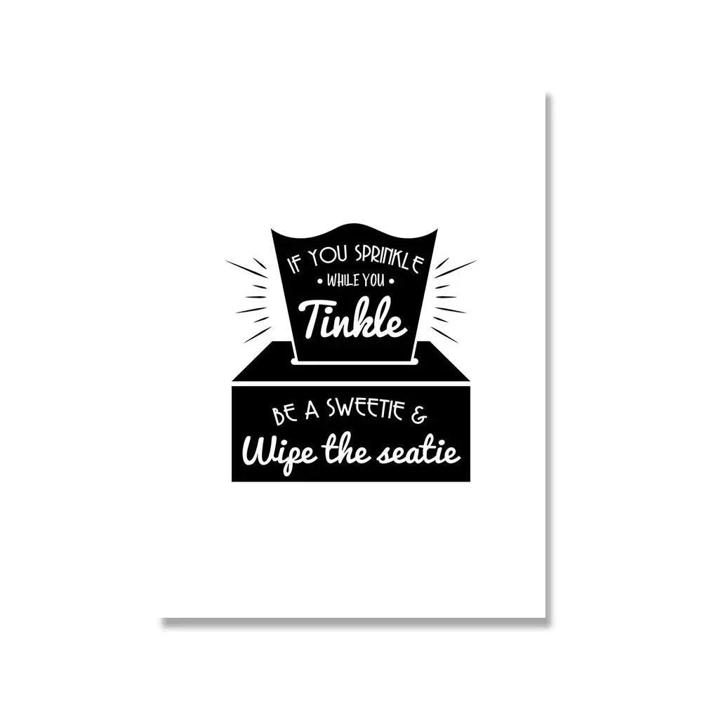 Французский бульдог в туалете, холст, картина, плакат, забавный знак правил ванной комнаты, скандинавская диаграмма, юмор, настенное искусство, домашний декор