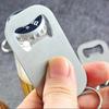 Stainless Steel Beverage Opener with Key Ring Keychain Bottle Opener Fashion Beer Bottle Opener