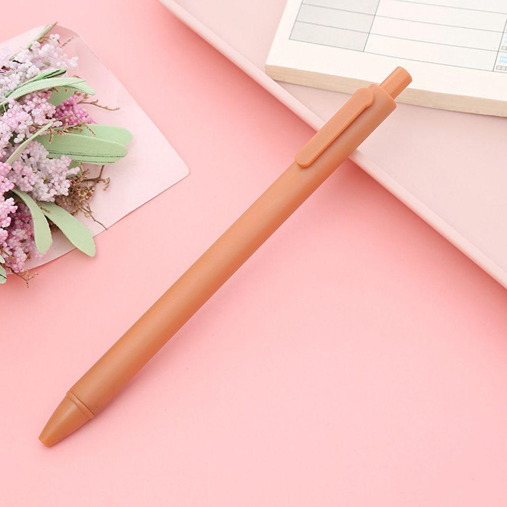 Гелевая ручка для офиса, подарок 0,5 мм, школьные принадлежности, черные чернильные ручки, ручки-макароны, ручные гелевые ручки, ручка для знаков